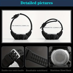Large Dial Sports Electronic Watch for High School Boys