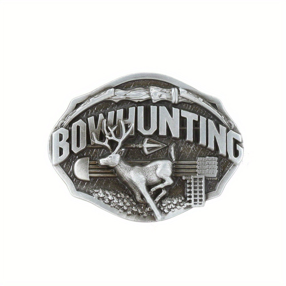 Western Cowboy Deer Belt Buckle Retro Casual Belt Buckle Belts Decoration