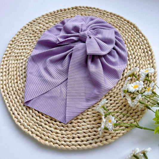 Baby Spring Summer Thin Headband Soft Bow Hat for Infants Newborns