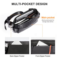 Waterproof Waist Bag Fanny Pack For Men Or Women Mobile Phone Pouch Chest Bag