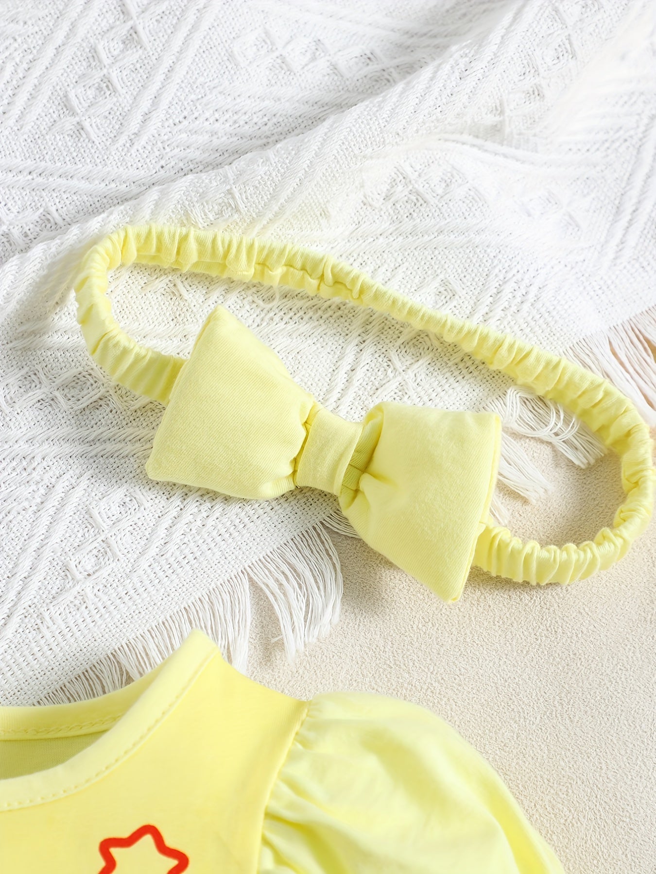 2pcs Baby Girls Princess Dress with Headband