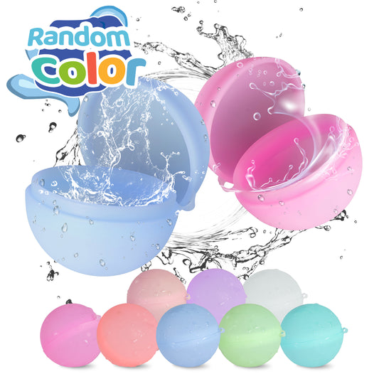 Silicone Sealing Water Balloons Quick Fill Summer Water Toys No Hurt Jelly Balls