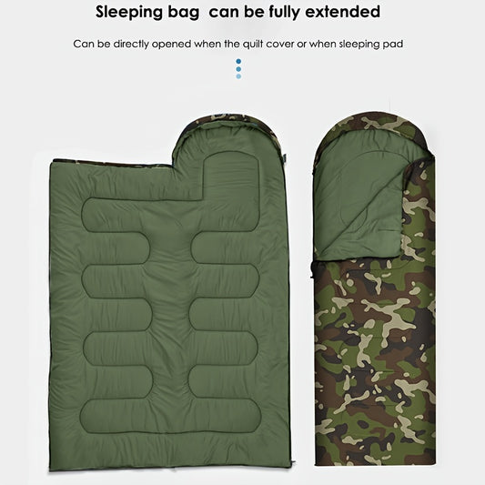 Portable Warm Sleeping Bag for Outdoor Camping Travel