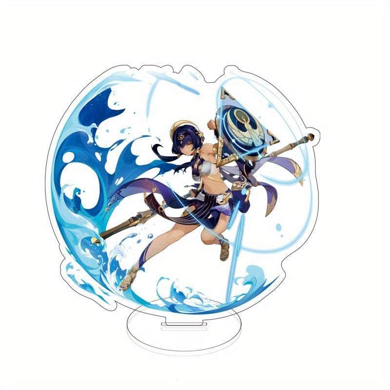 15 cm Anime Games Figure Stand Plated Toys