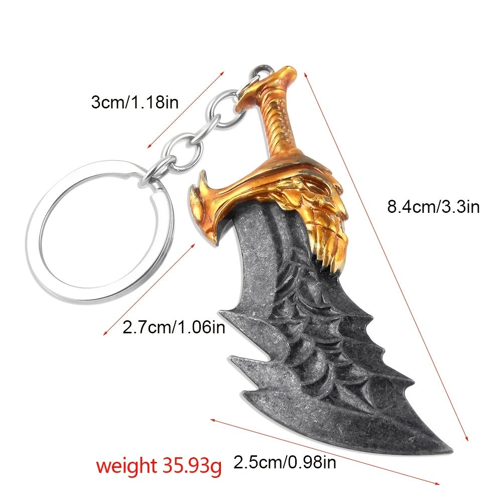 Anime Sword Keychain Stylish Accessory for Men & Women's Keys