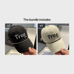 Letter Embroidery Baseball Cap Men's Summer Baseball Cap