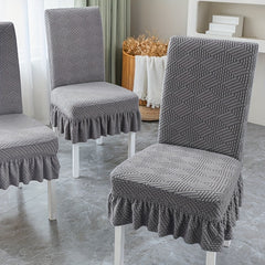 Dining Chair Slipcover Short Skirt Furniture Protector