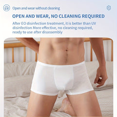 5pcs Disposable Men's Underwear for Travel Camping Emergency