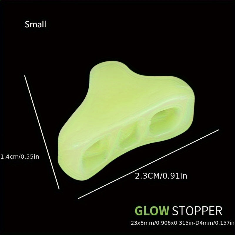 10pcs Triangle Rope Buckles for Outdoor Safety Fluorescent Adjustable Plastic