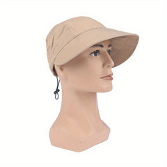 Foldable Bucket Hat Lightweight Casual Sun Hat Adjustable Cap