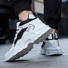 Men's Breathable Mesh Chunky Sneaker Comfy Casual Shoes
