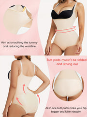 Tummy Control Butt Lifting Body Shaper Open Bust Underwear