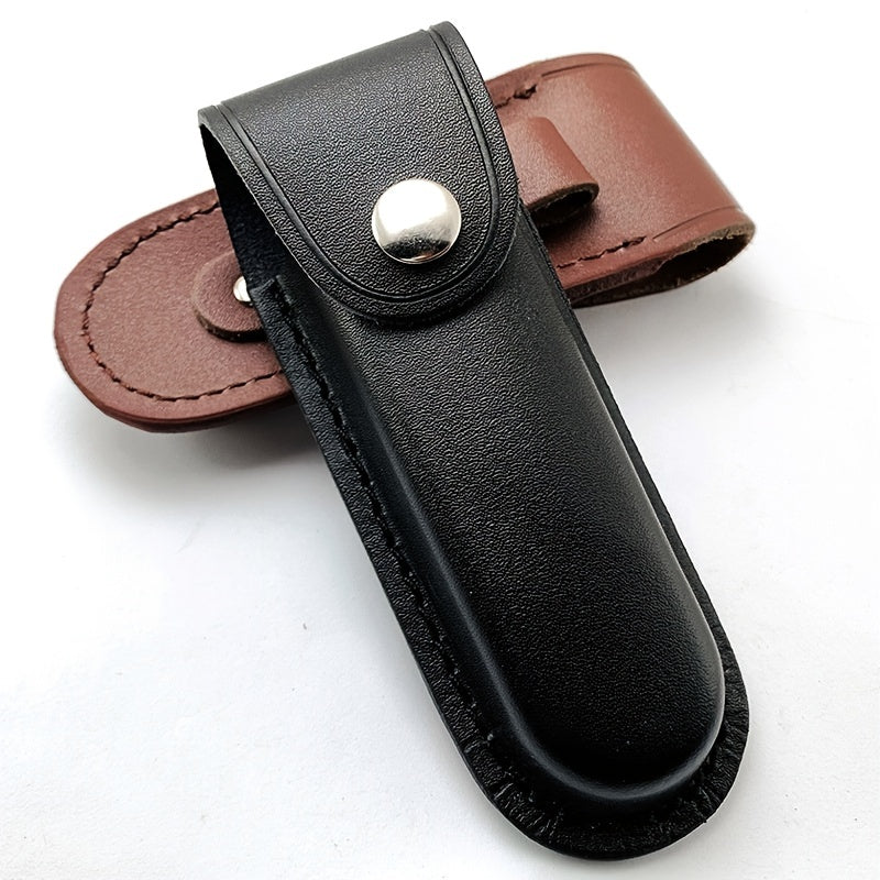 Leather Sheath Holder for Flashlights and Camping Gear