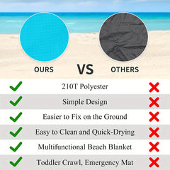Portable Waterproof Beach and Lawn Camping Mat