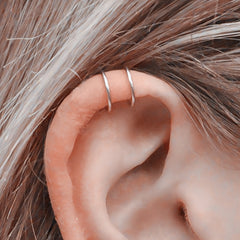 U Shaped Lip Ring Ear Clip Y2K Jewelry For Women & Girls 1 Pc