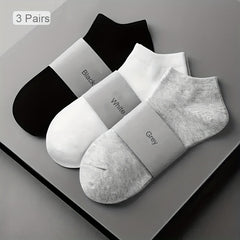 3 Pairs Comfy Ankle Socks Women's Stockings & Hosiery