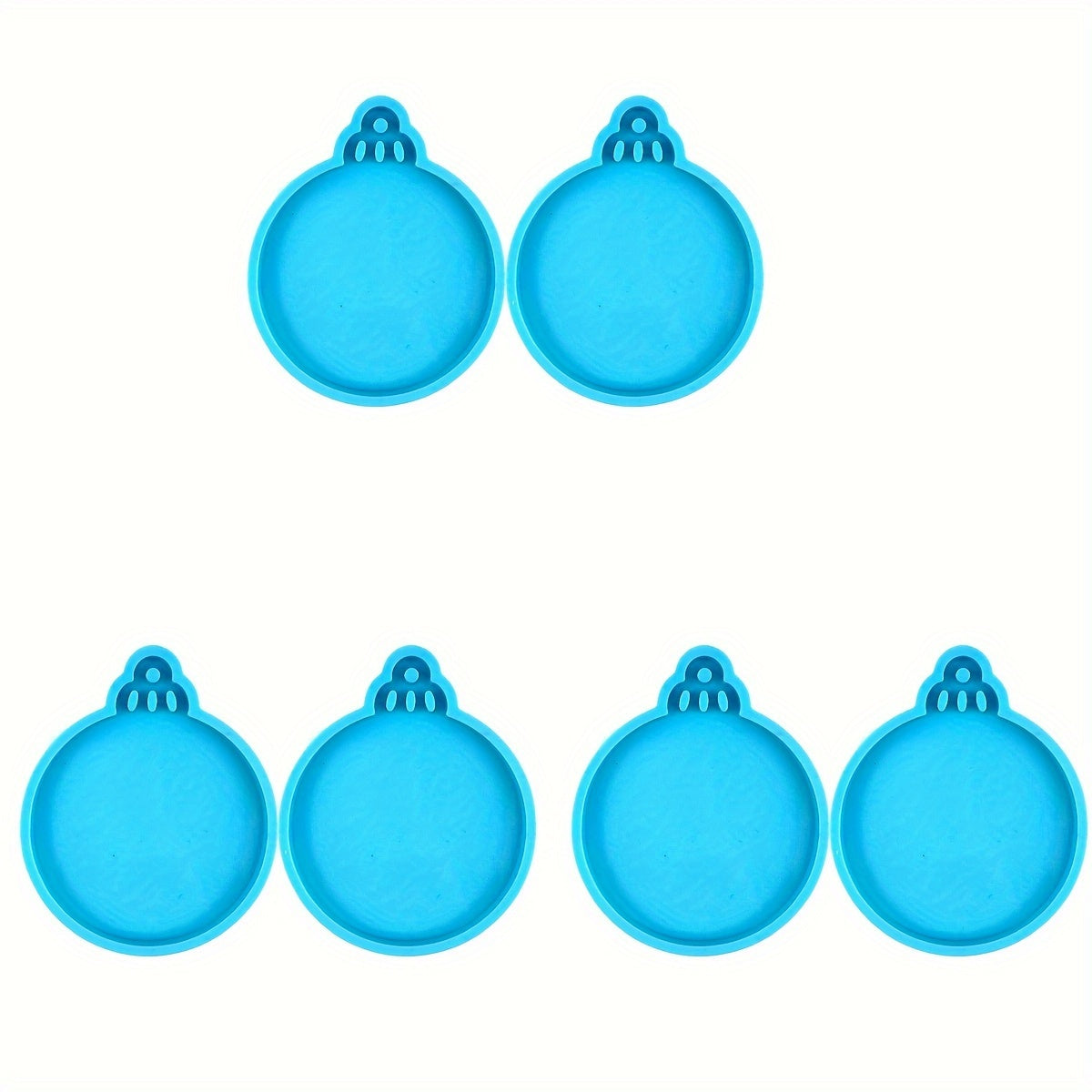 3pcs Christmas Resin Molds for DIY Crafts Home Decor