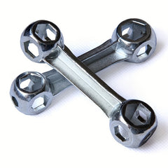 10 in 1 Bike Dumbell Wrench - Multifunctional Repair Tool