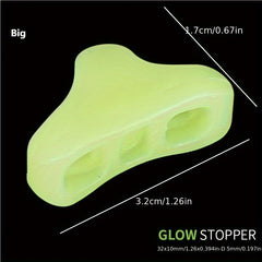 10pcs Triangle Rope Buckles for Outdoor Safety Fluorescent Adjustable Plastic