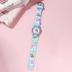 Kids Silicone Unicorn Quartz Watch