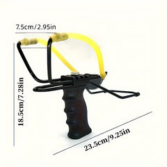 Outdoor Slingshot with Wrist Support & Beads