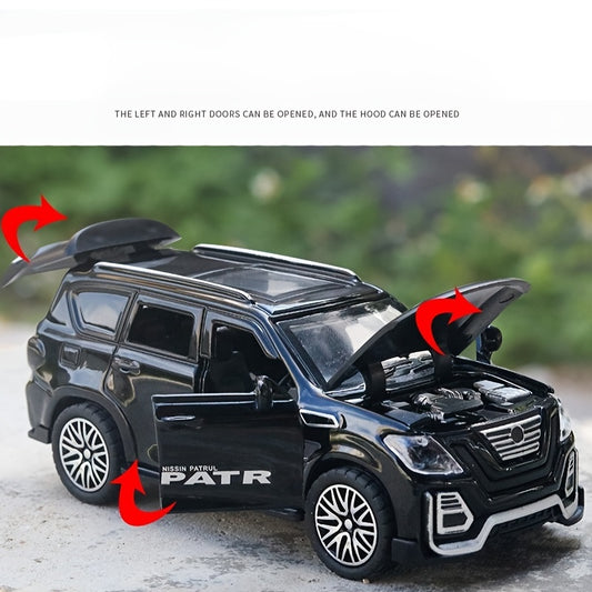 Four Open Door Alloy Off road Vehicle Model Toy Small Car Model Ornament Gift