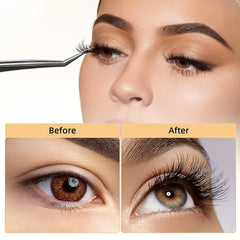 Wispy Soft False Eyelashes 280 Pcs Individual Cluster D Curling Lashes