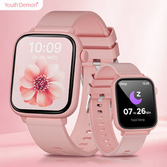Youth Demon Smartwatch HD Full Touch Screen Sleep Detection Step Calories