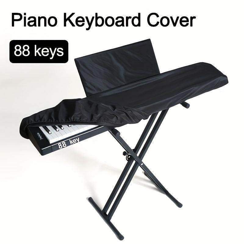 Adjustable Dustproof Piano Keyboard Cover for 88 Keys