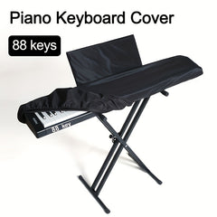Adjustable Dustproof Piano Keyboard Cover for 88 Keys