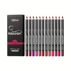 Smudge Proof Lip Liner Set Waterproof Long Lasting Pencil Kit