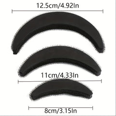 3pcs Invisible Sponge Hair Cashion Hair Styling Tool For Hair Style