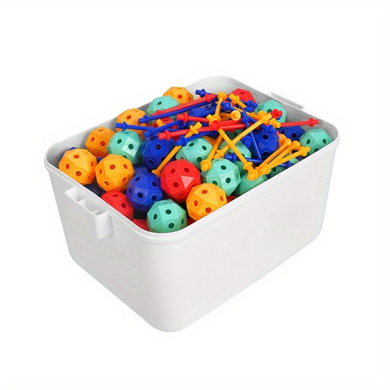 75pcs Children's Assembly Toy Set - 3D Building Blocks