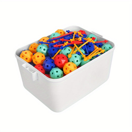 75pcs Children's Assembly Toy Set - 3D Building Blocks