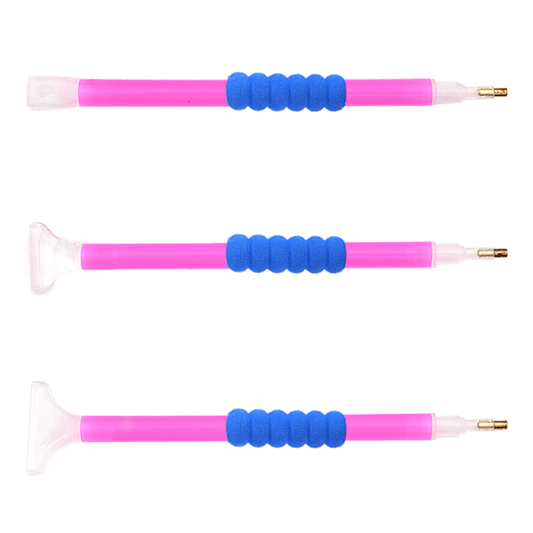 3pcs Diamond Paint Film Pen Set DIY Quick Paste Correction