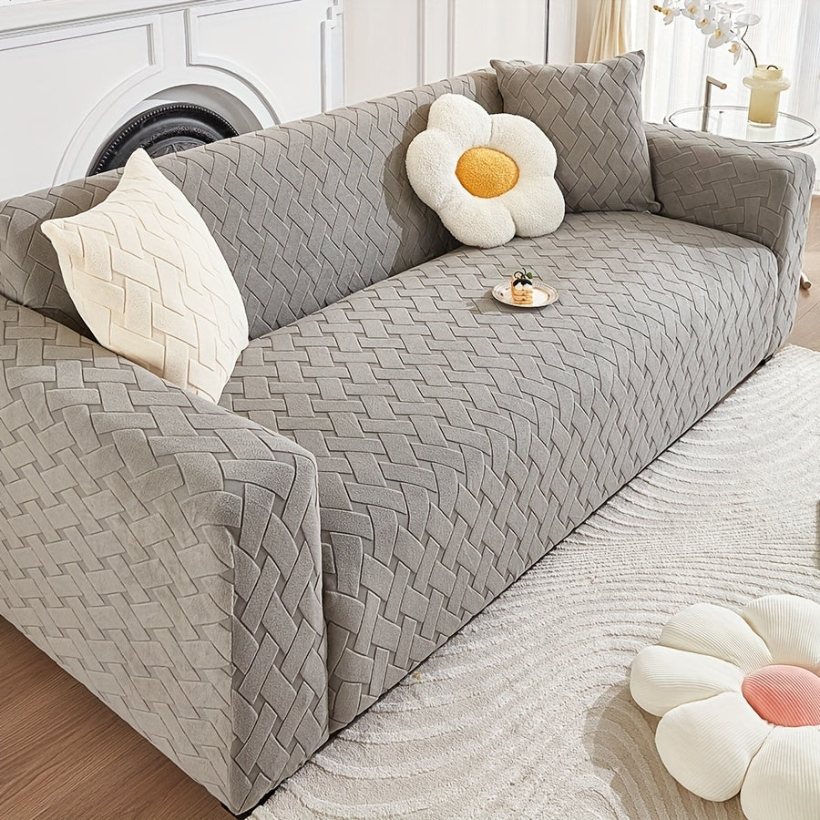 Elastic Sofa Slipcover Four Seasons Universal Modern Sofa Cover