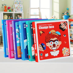 Magnetic Puzzle Game Face Changing Magic Toy for Kids