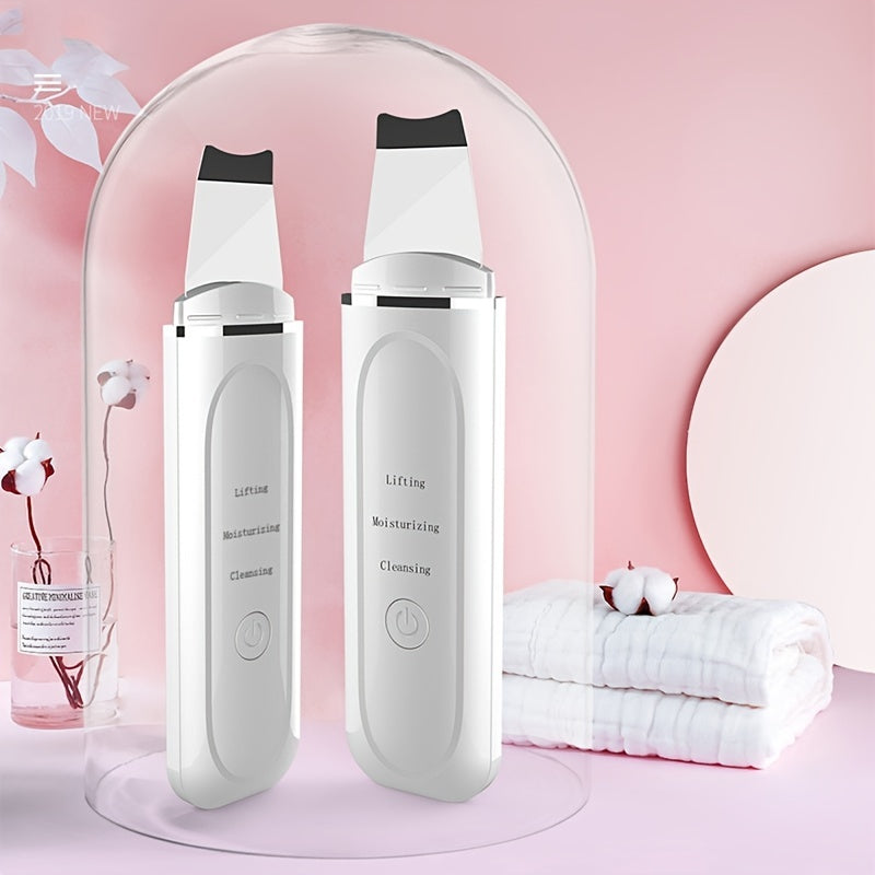 Skin Scrubber Face Spatula Blackhead Remover 3 Modes Facial Pore Deep Cleansing