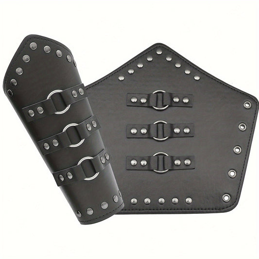 Vintage Medieval Viking Knight Arm Guard Renaissance Cosplay Costume