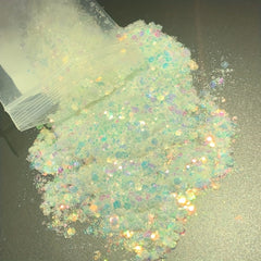 10g 0.1mm Extra Fine Nail Glitter Iridescent Sugar Sand Powder