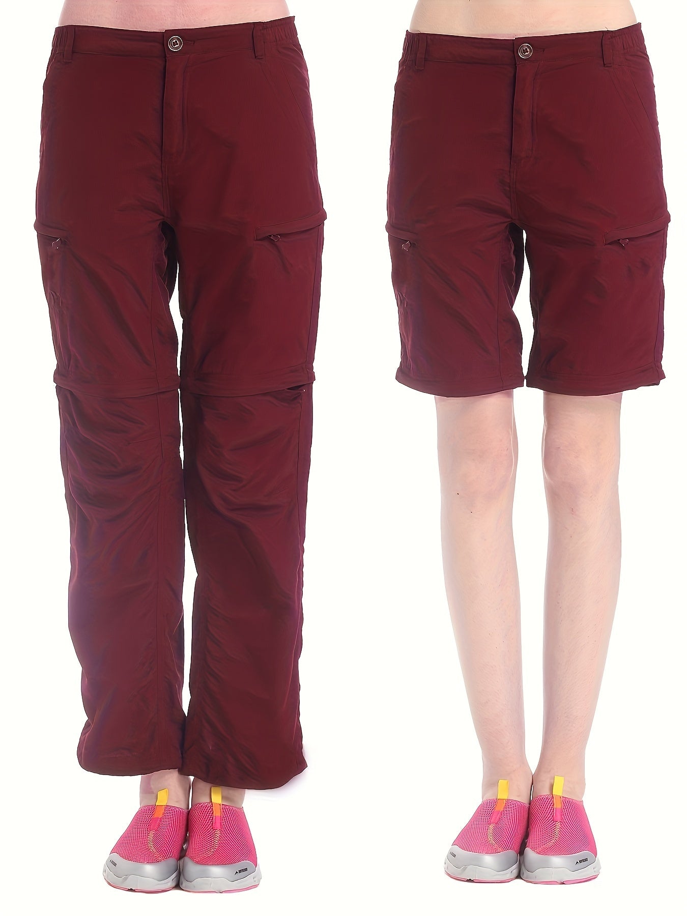 Women's Detachable Cargo Pants Quick Dry for Hiking