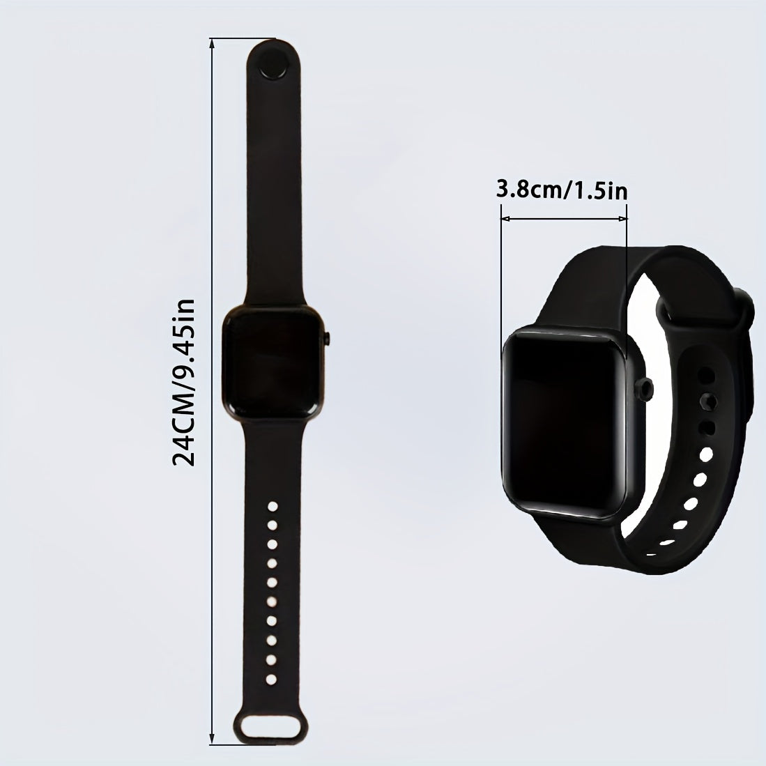 LED Digital Display Sports Watch for Teens Astronaut & Planet Dial Date Calendar