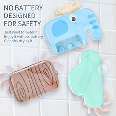 Colorful Animals Bathing Sucker Bathtub Water Spray Play Set