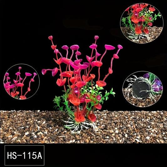 Plastic Artificial Water Plants Fish Tank Decoration Ornament