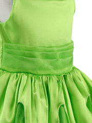 Green Princess Skirt Kids Birthday Christmas Party