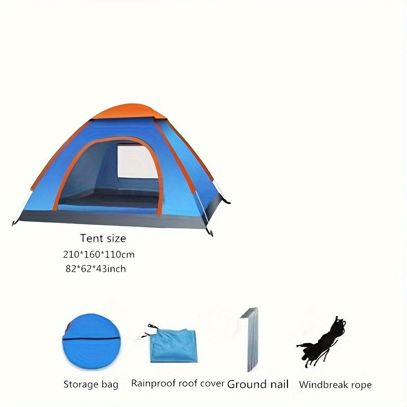 Automatic Rain Protection Tent for All-Weather Comfort