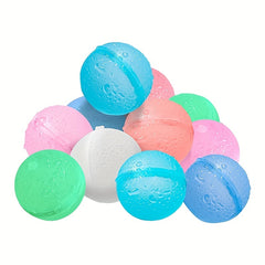 6pcs Reusable Silicone Water Balloon for Summer Activities