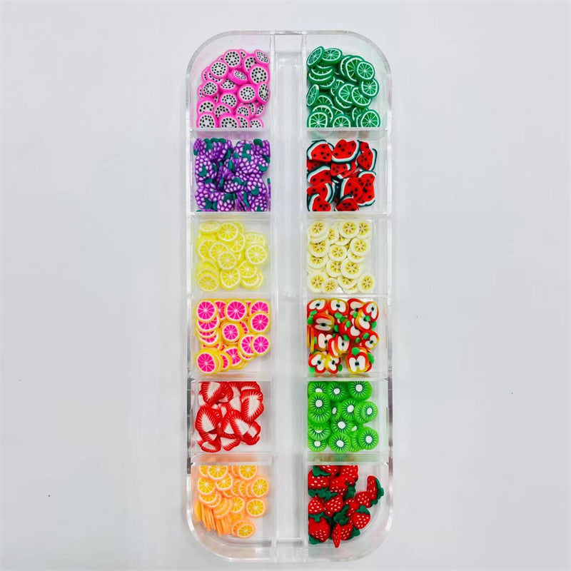 Fruit & Flower Slices Nail Art Decals - DIY Crafts