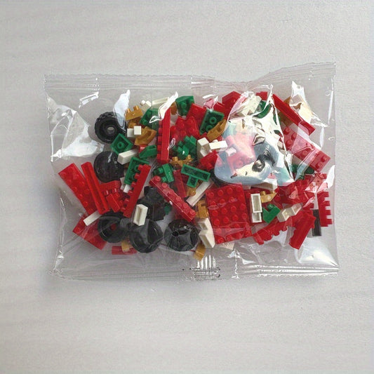 Mini Christmas Building Blocks Santa Elves Snowmen Train Characters