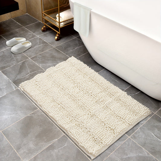 Chenille Plush Non-slip Bathroom Floor Mat